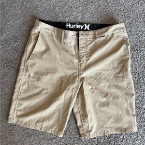 Hurley Men's 33 Tan Shorts